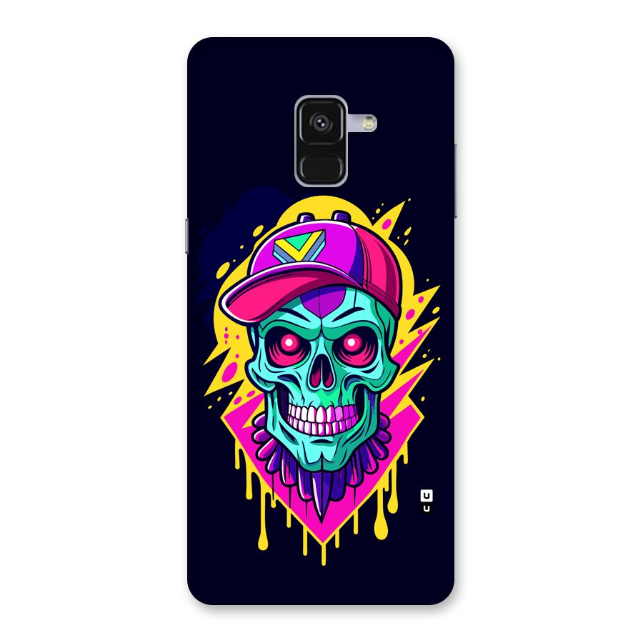 Skull In Cap Back Case for Galaxy A8 Plus