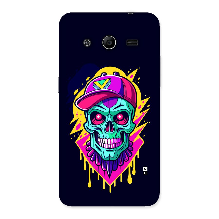 Skull In Cap Back Case for Galaxy Core 2