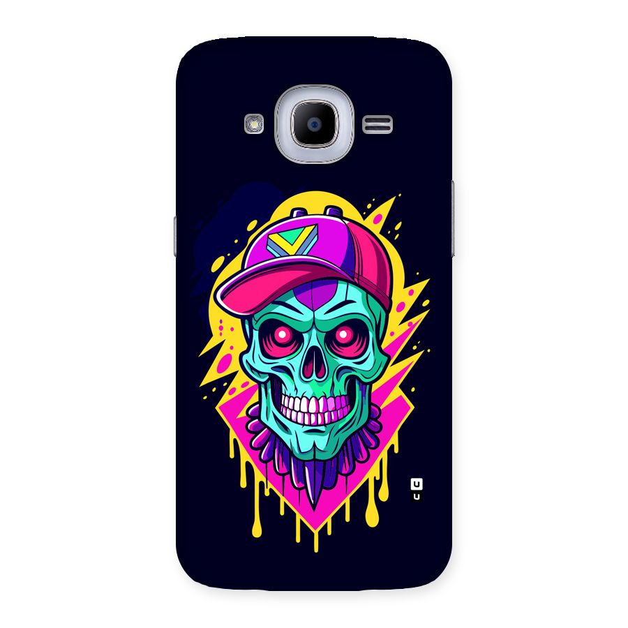 Skull In Cap Back Case for Galaxy J2 Pro