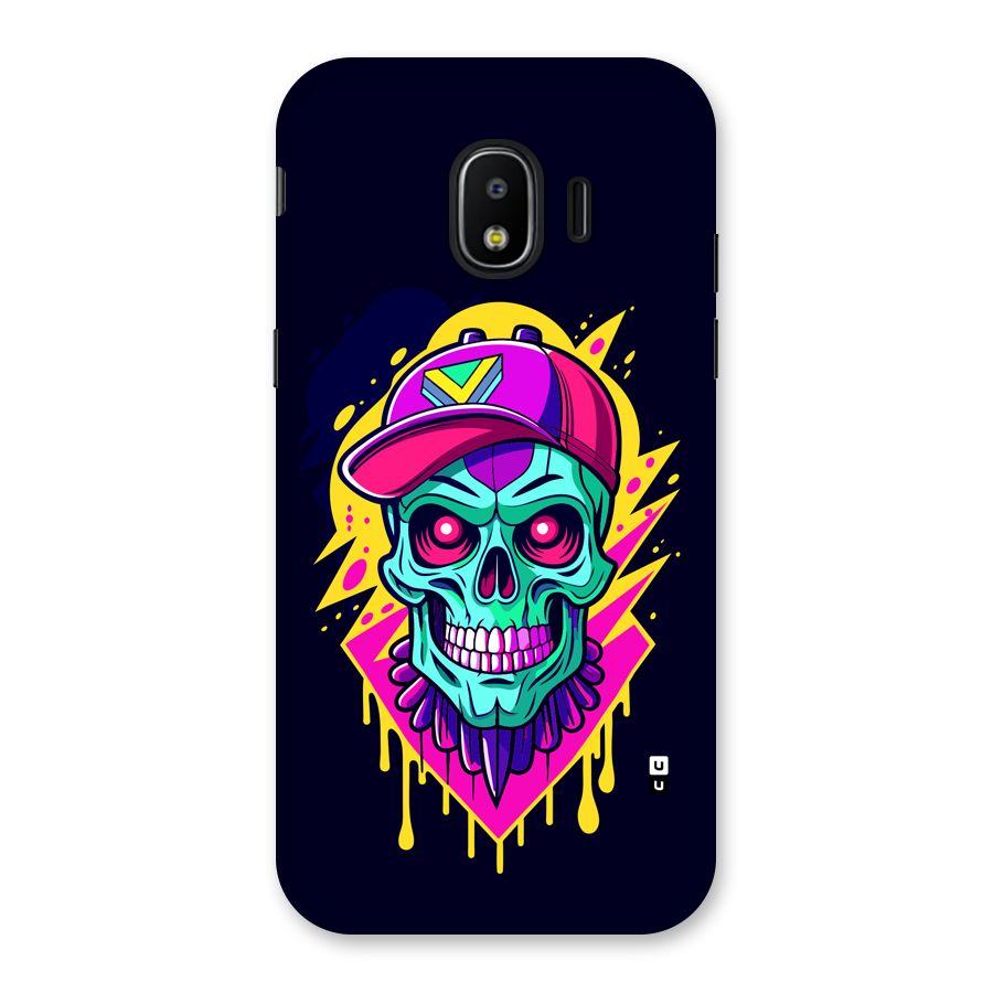 Skull In Cap Back Case for Galaxy J2 Pro 2018