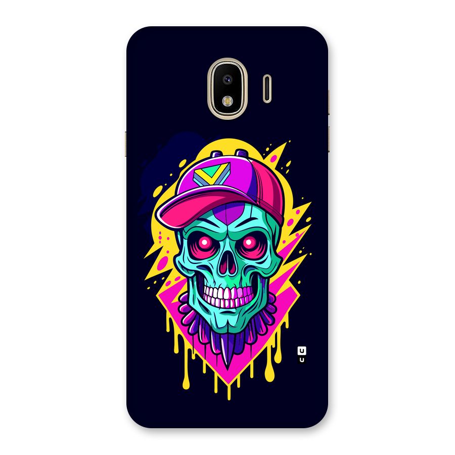 Skull In Cap Back Case for Galaxy J4