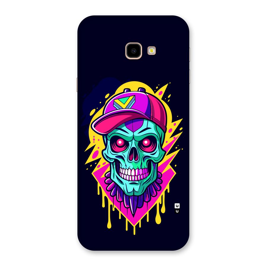 Skull In Cap Back Case for Galaxy J4 Plus