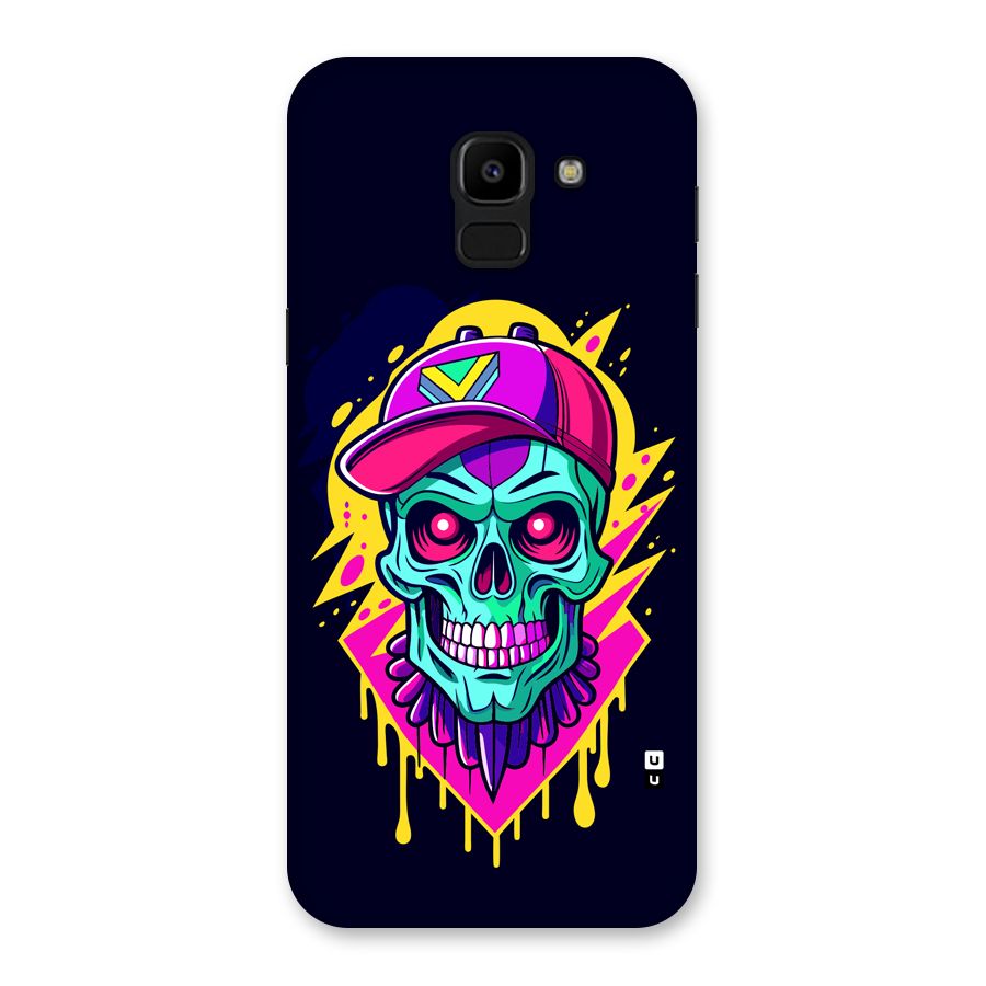 Skull In Cap Back Case for Galaxy J6