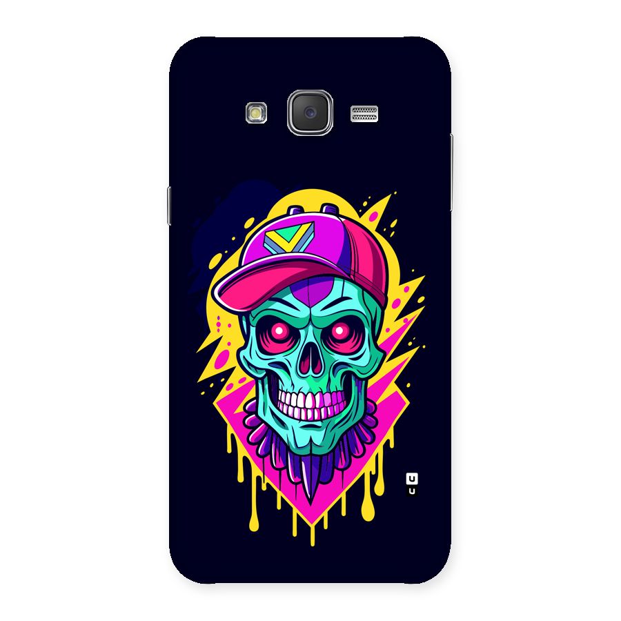 Skull In Cap Back Case for Galaxy J7