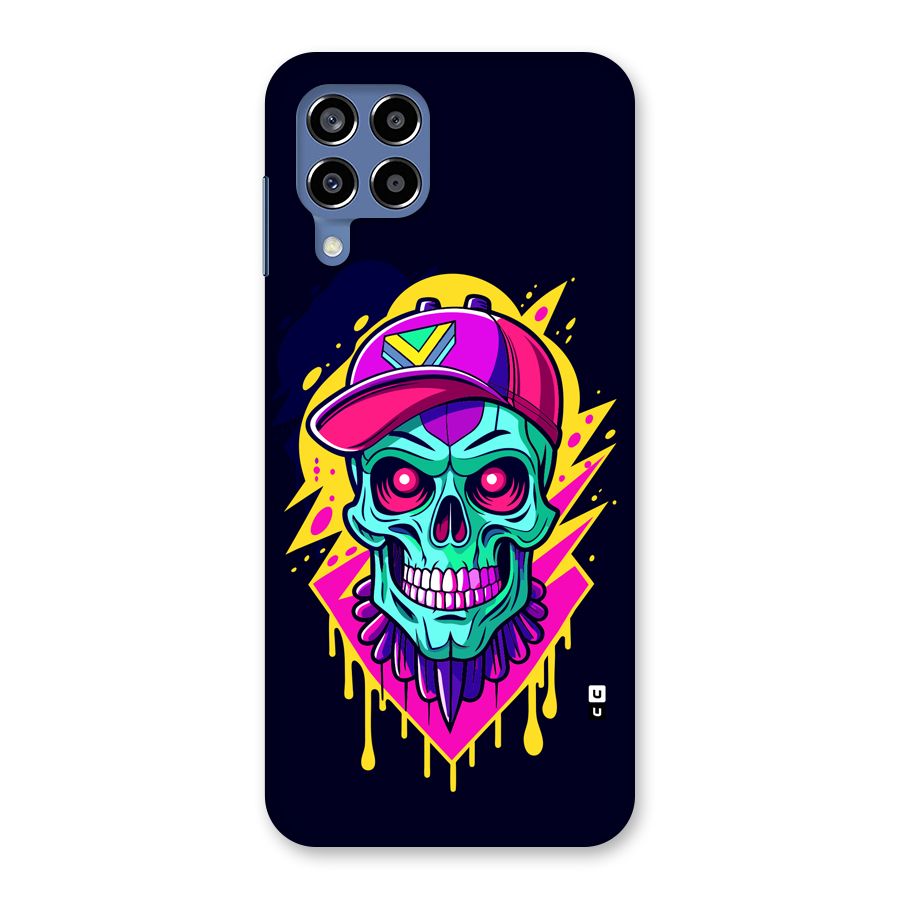 Skull In Cap Back Case for Galaxy M53 5G
