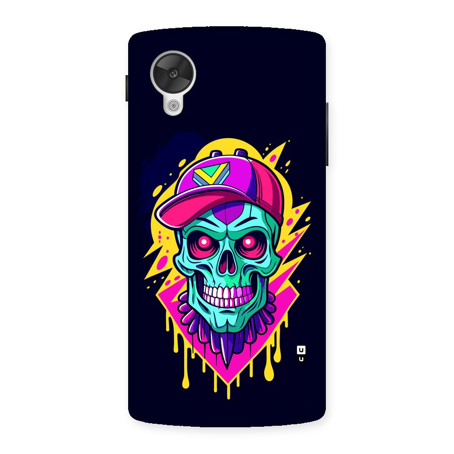 Skull In Cap Back Case for Google Nexus 5