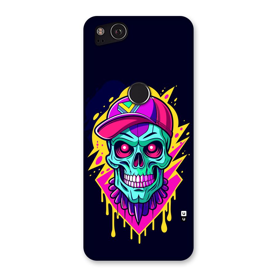 Skull In Cap Back Case for Google Pixel 2
