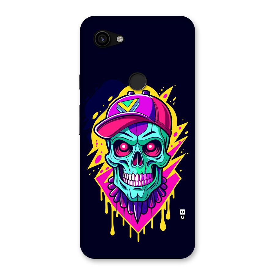 Skull In Cap Back Case for Google Pixel 3a XL
