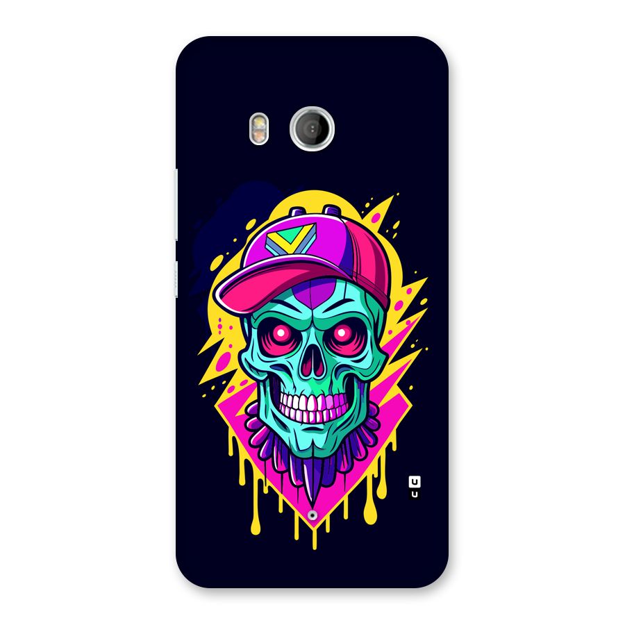 Skull In Cap Back Case for HTC U11
