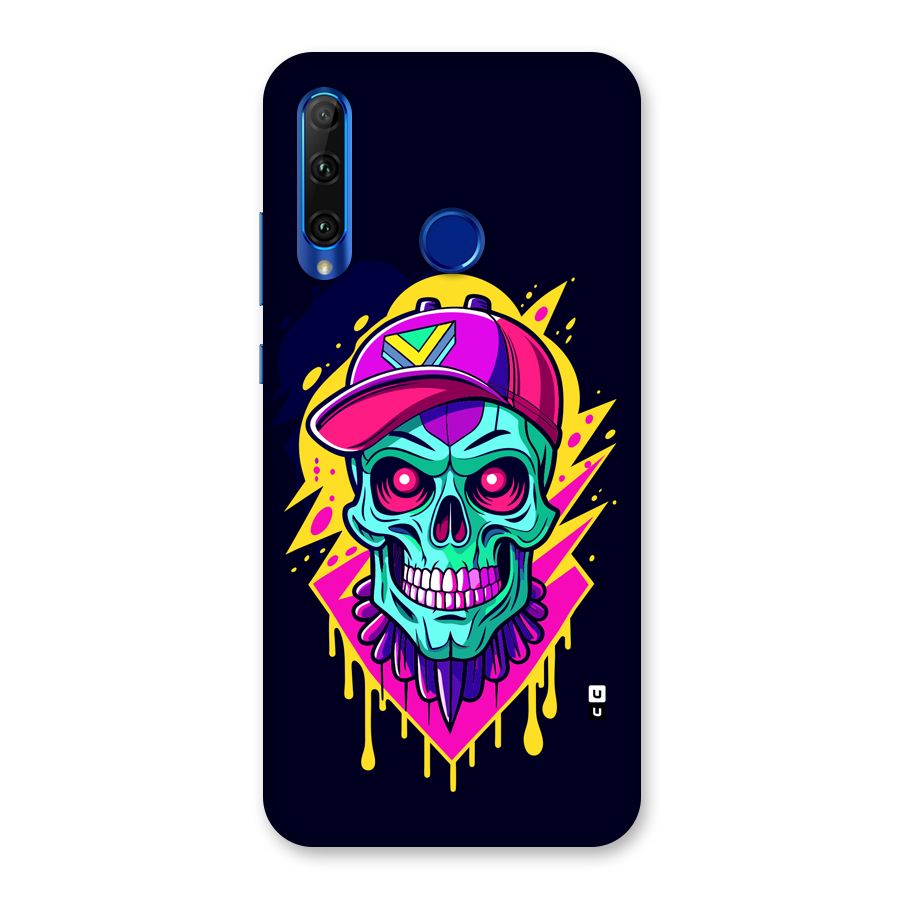 Skull In Cap Back Case for Honor 20i