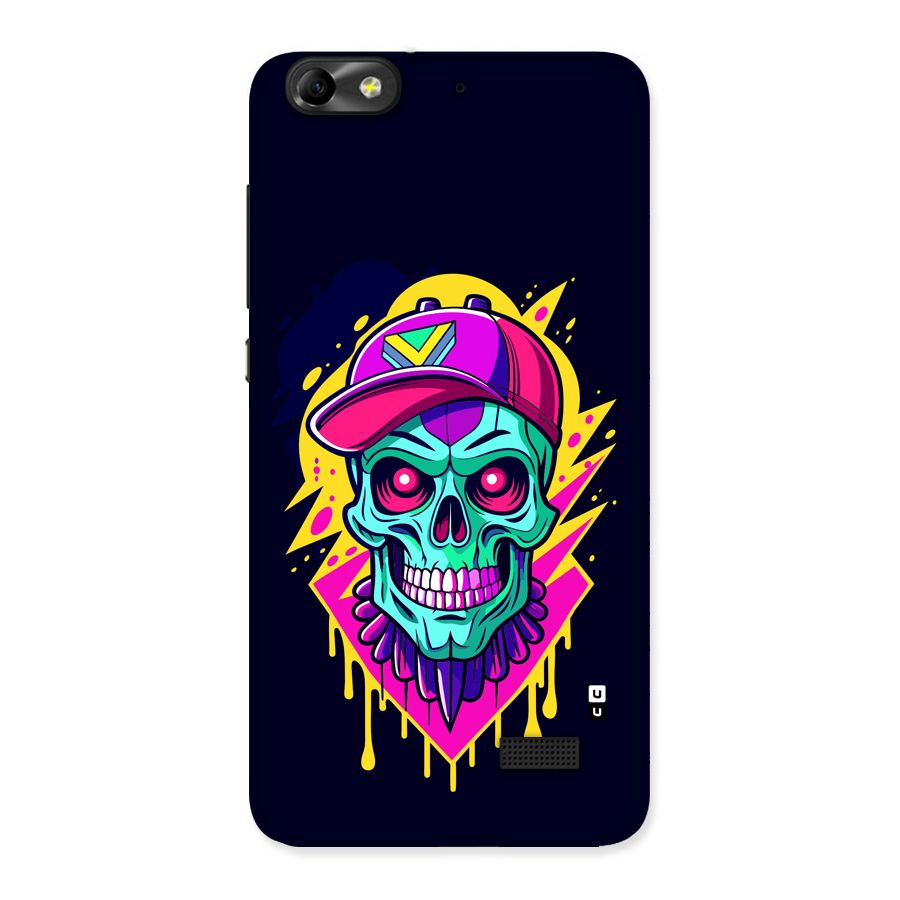 Skull In Cap Back Case for Honor 4C