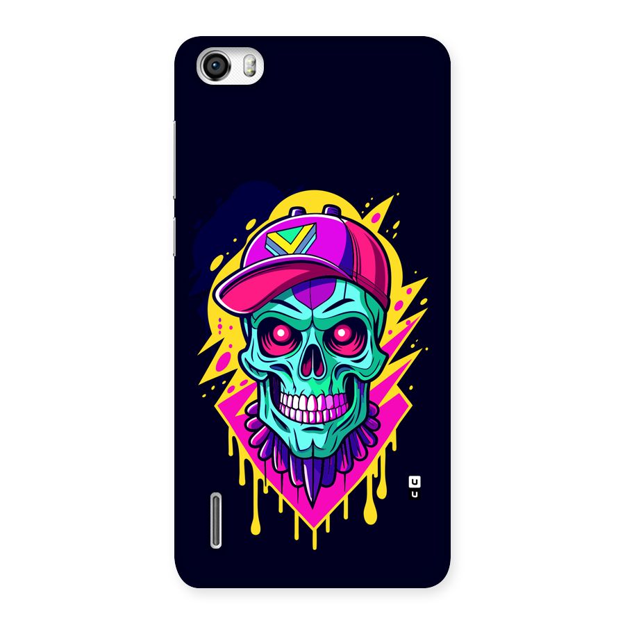 Skull In Cap Back Case for Honor 6