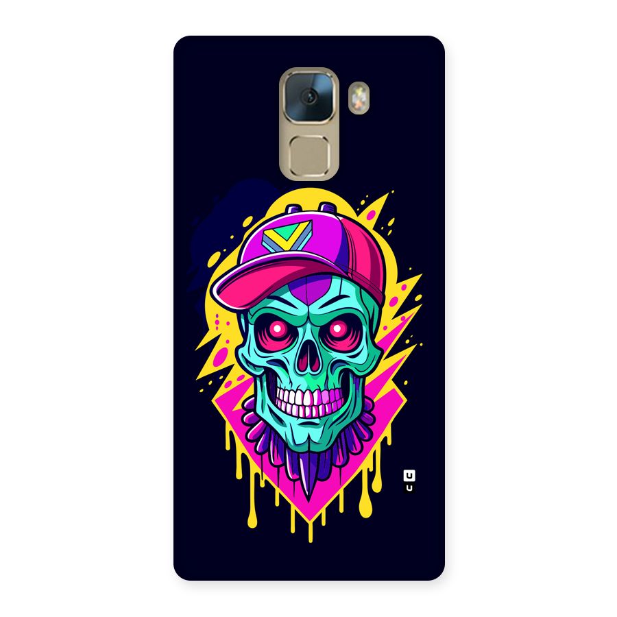 Skull In Cap Back Case for Honor 7
