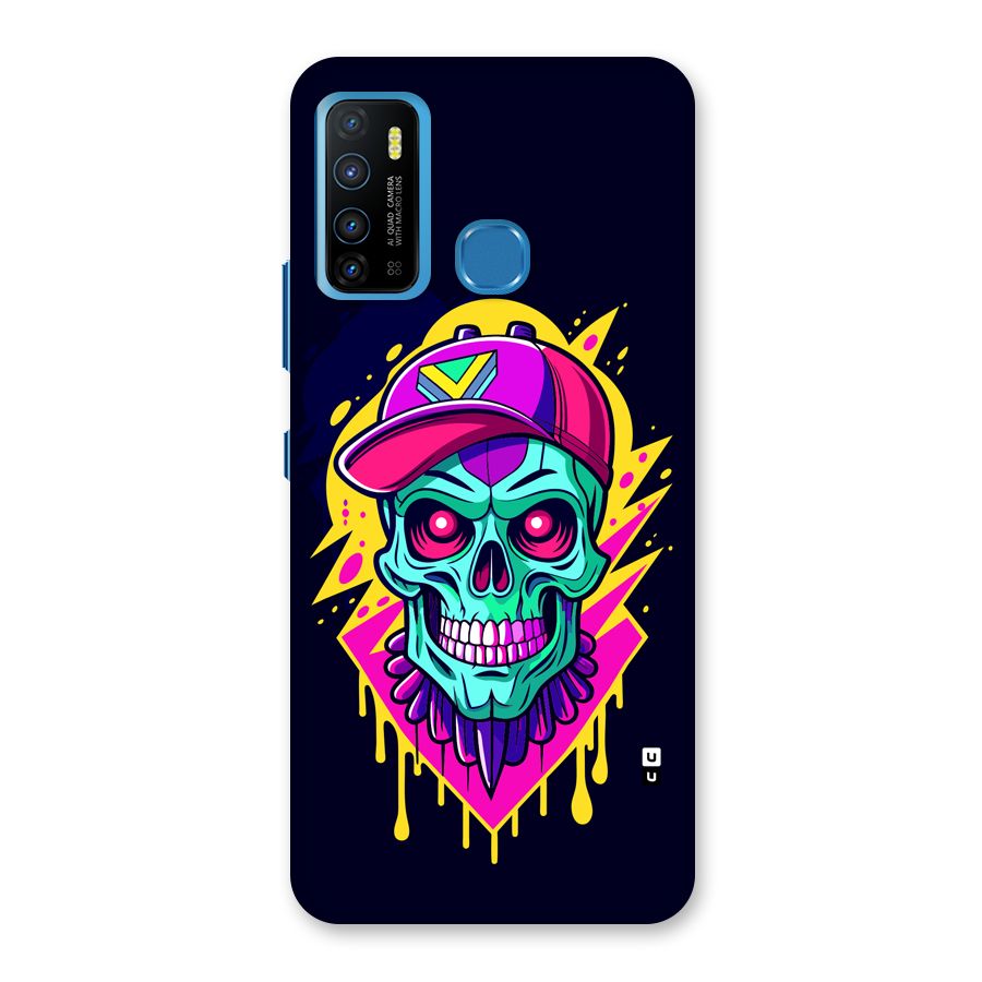 Skull In Cap Back Case for Infinix Hot 9
