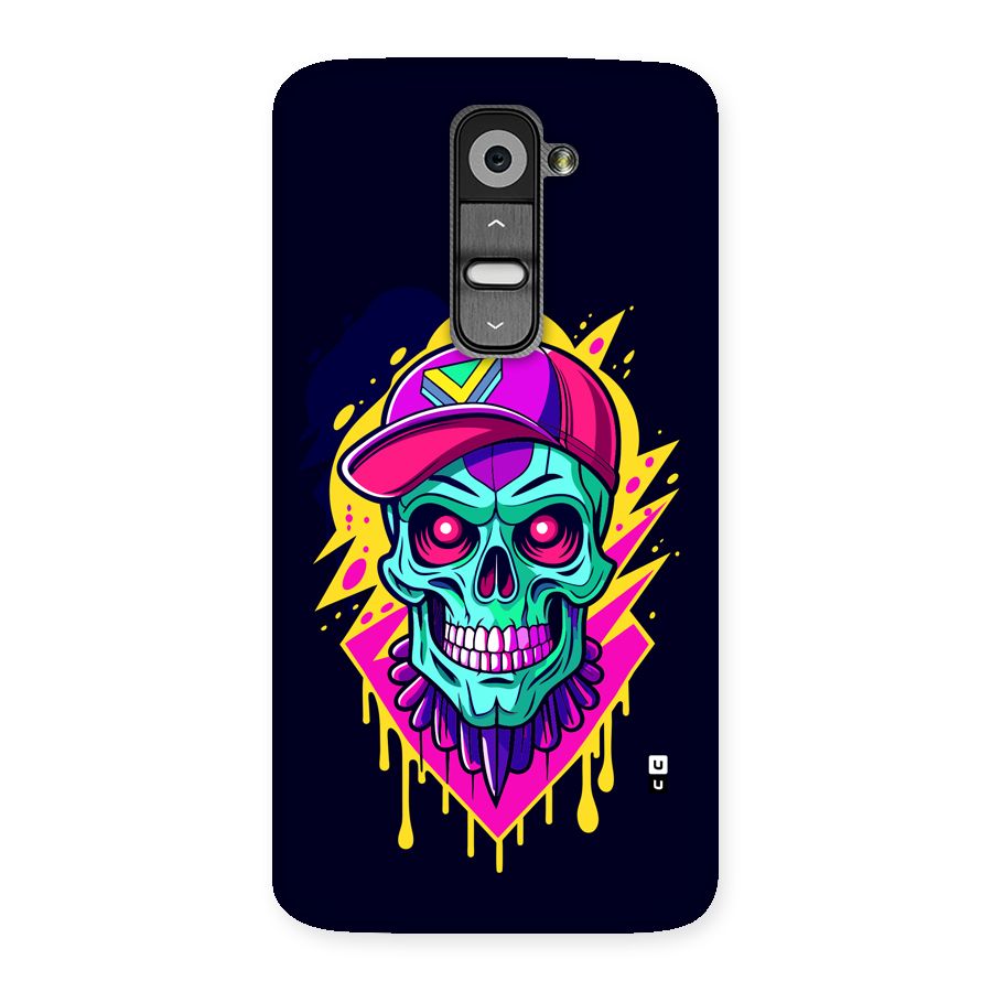 Skull In Cap Back Case for LG G2