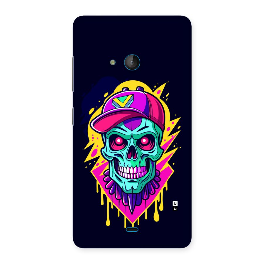 Skull In Cap Back Case for Lumia 540