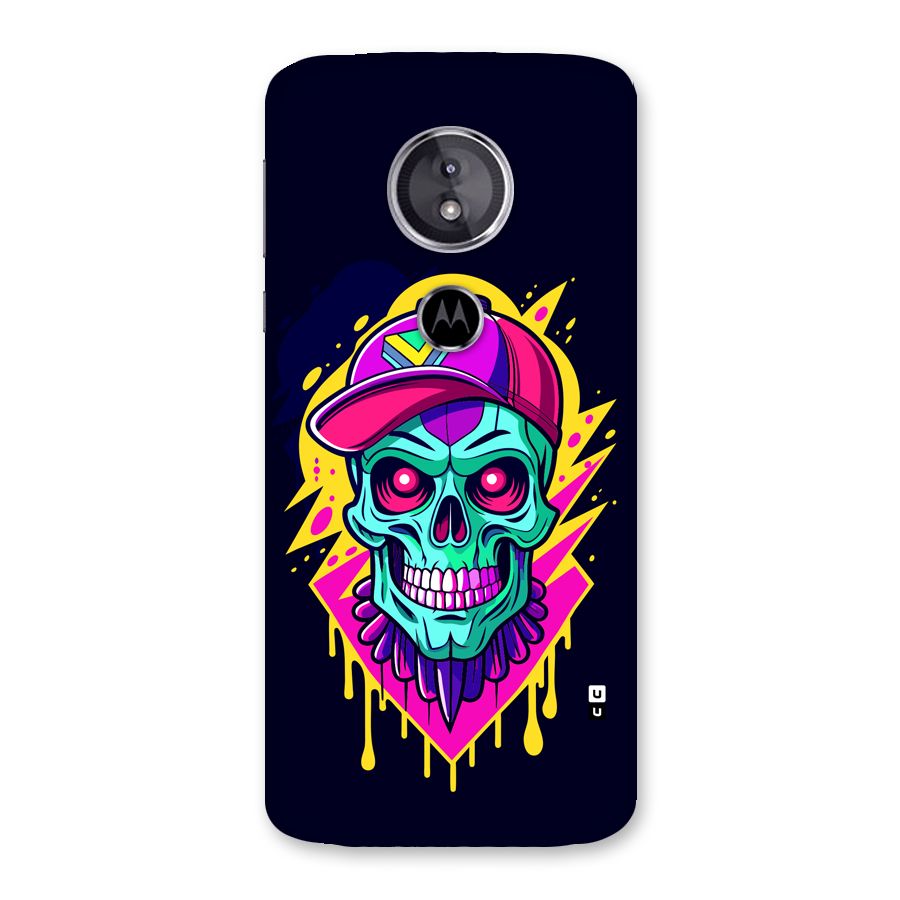 Skull In Cap Back Case for Moto E5