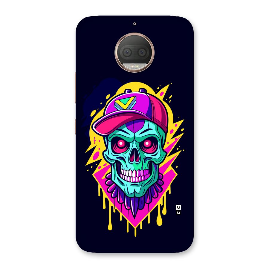Skull In Cap Back Case for Moto G5s Plus
