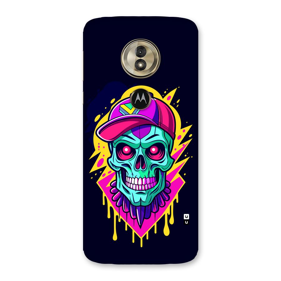 Skull In Cap Back Case for Moto G6 Play