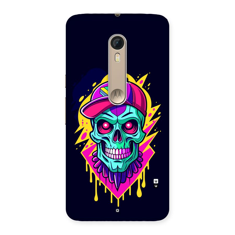 Skull In Cap Back Case for Moto X Style