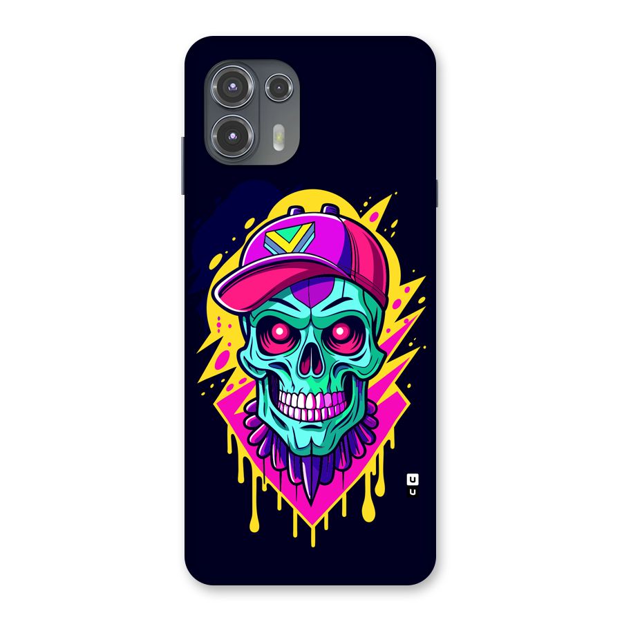 Skull In Cap Back Case for Motorola Edge 20 Fusion