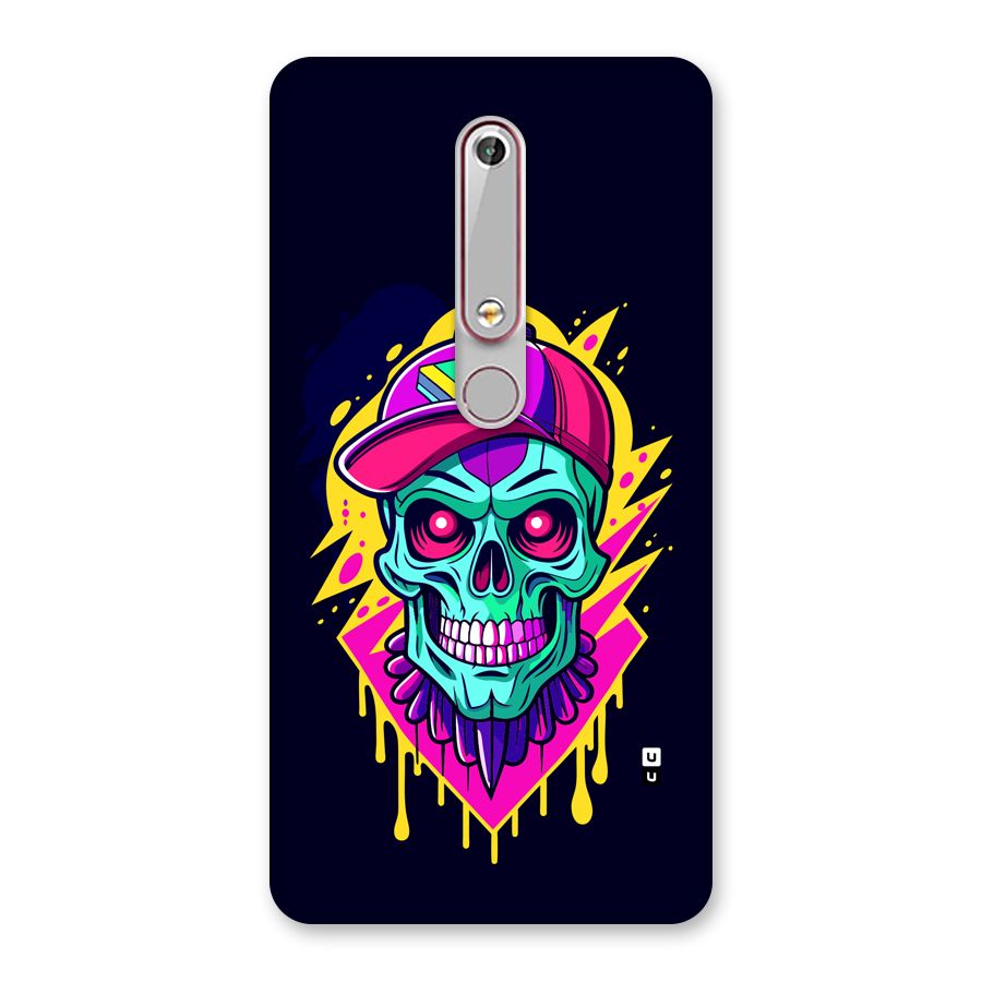 Skull In Cap Back Case for Nokia 6.1
