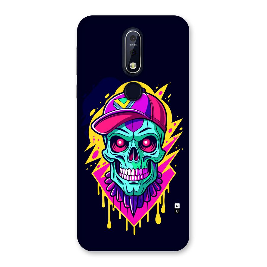 Skull In Cap Back Case for Nokia 7.1