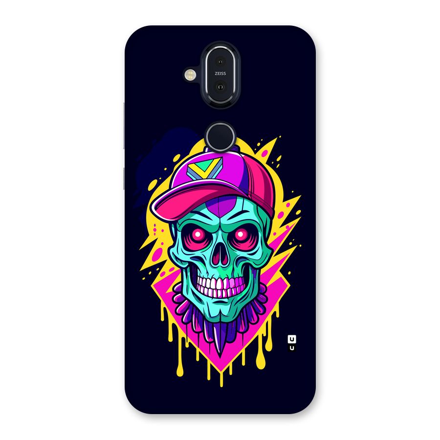 Skull In Cap Back Case for Nokia 8.1