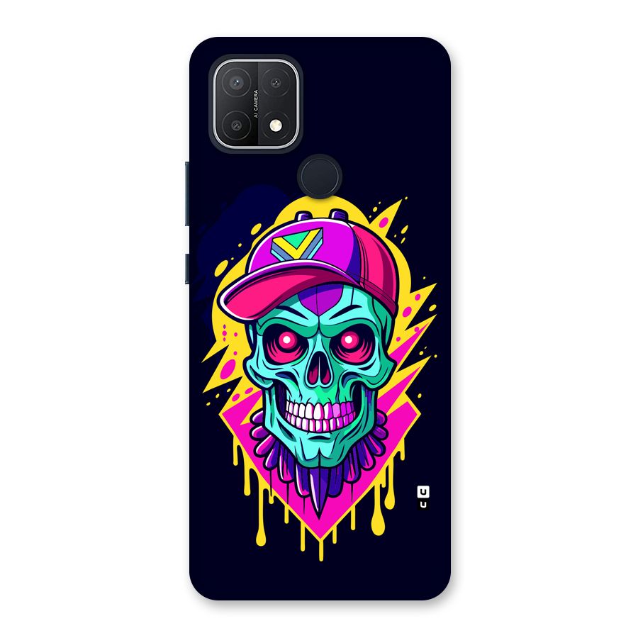 Skull In Cap Back Case for Oppo A15