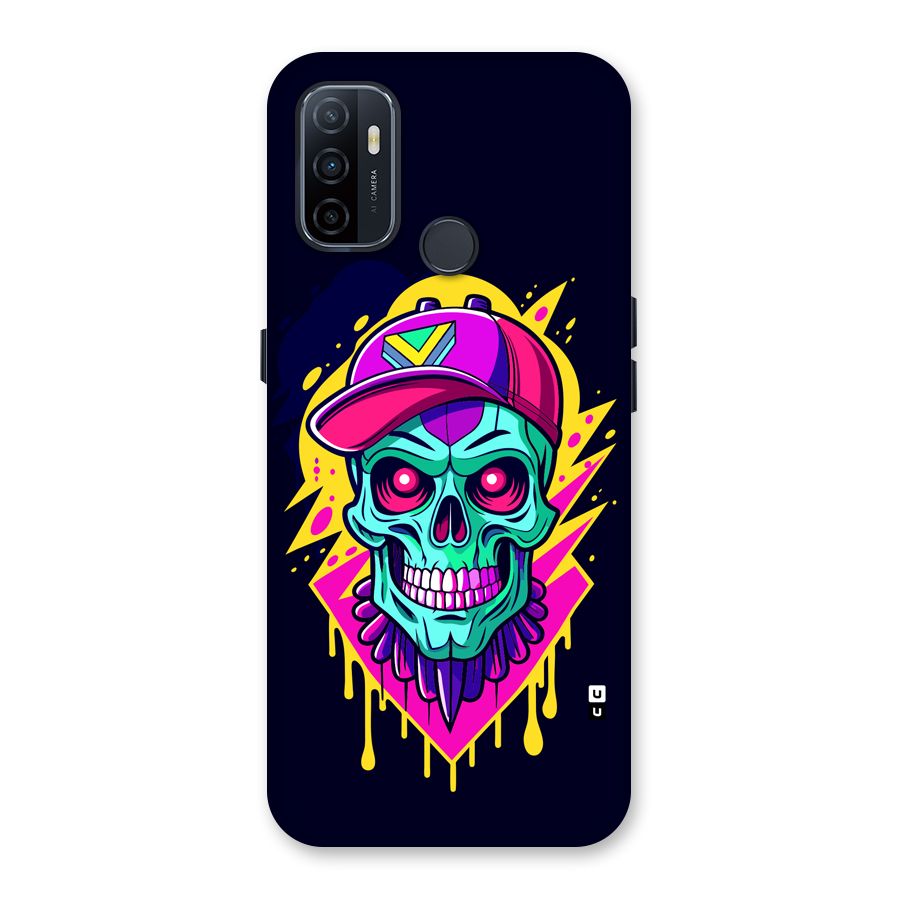 Skull In Cap Back Case for Oppo A53