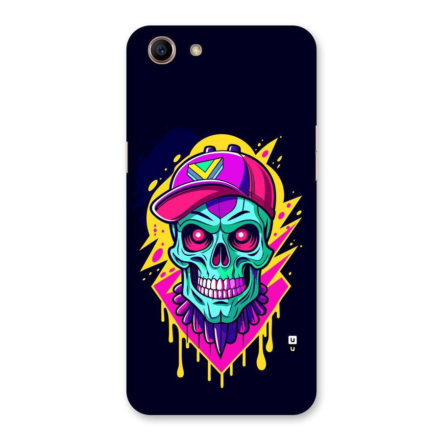 Skull In Cap Back Case for Oppo A83 (2018)
