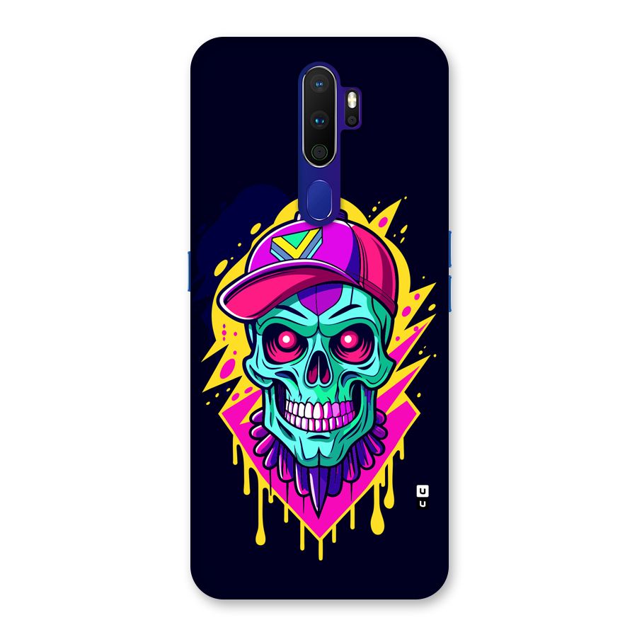Skull In Cap Back Case for Oppo A9 (2020)