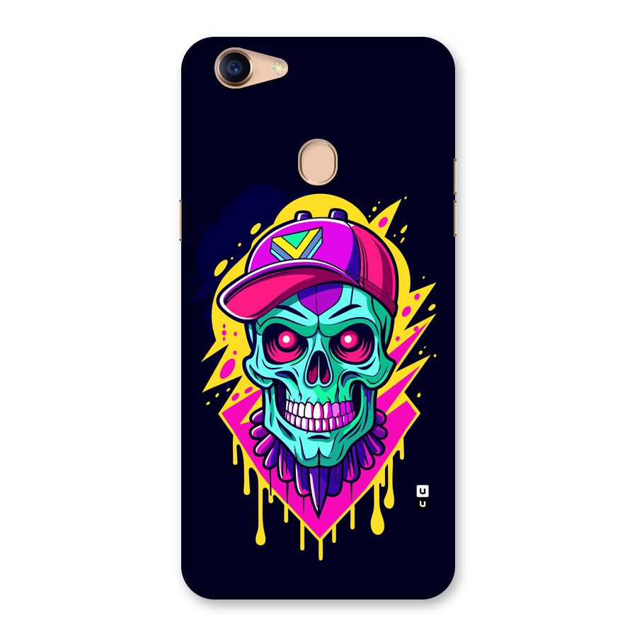 Skull In Cap Back Case for Oppo F5 Youth