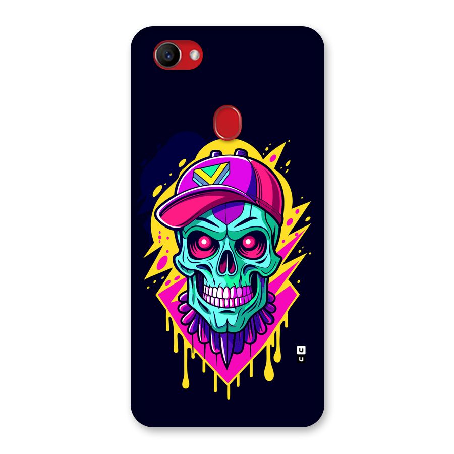 Skull In Cap Back Case for Oppo F7