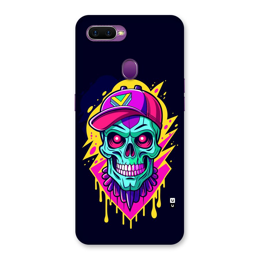 Skull In Cap Back Case for Oppo F9