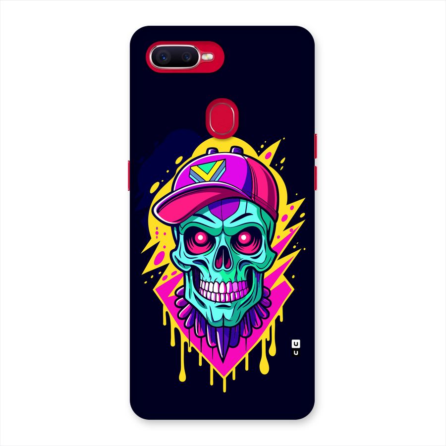 Skull In Cap Back Case for Oppo F9 Pro