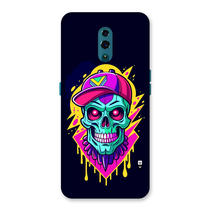 Skull In Cap Back Case for Oppo Reno