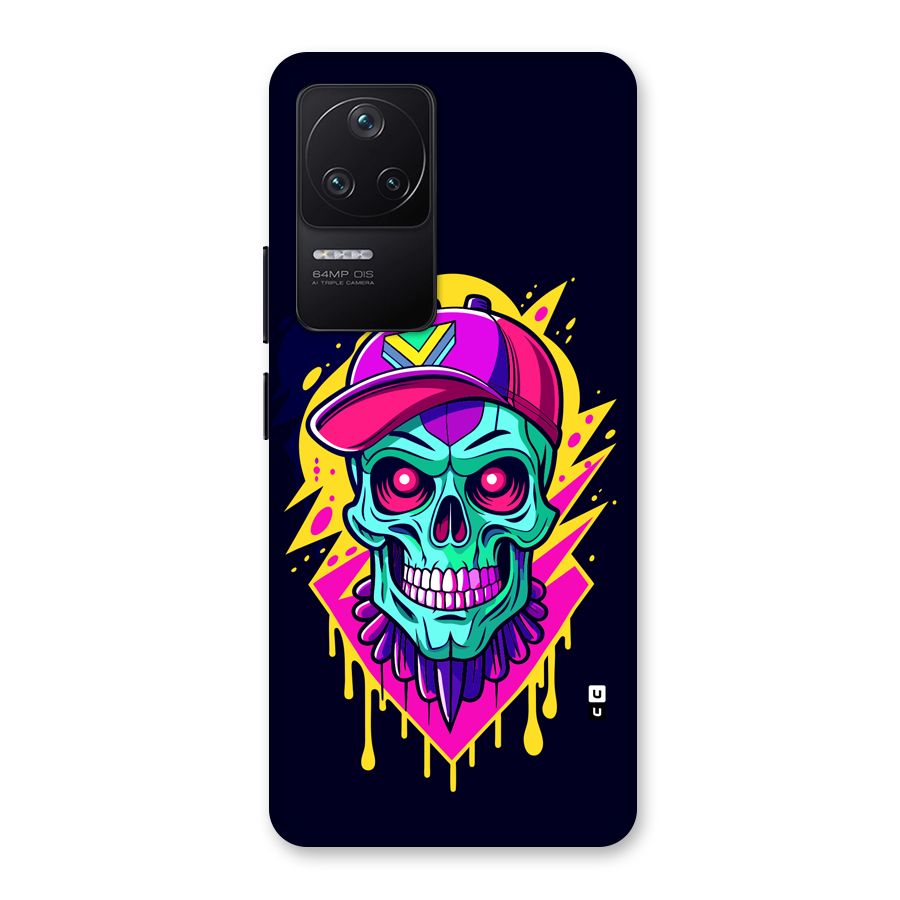 Skull In Cap Back Case for Poco F4 5G