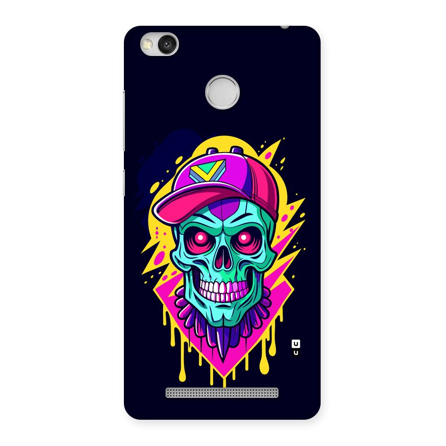 Skull In Cap Back Case for Redmi 3S Prime