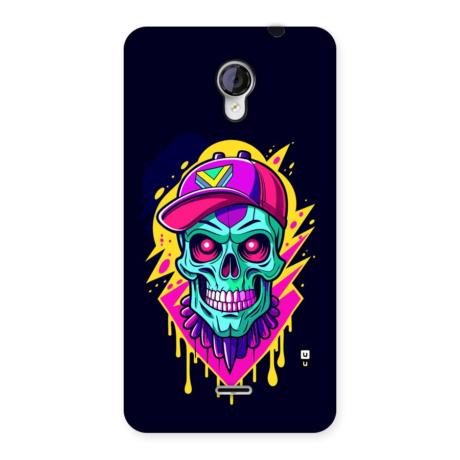 Skull In Cap Back Case for Unite 2 A106