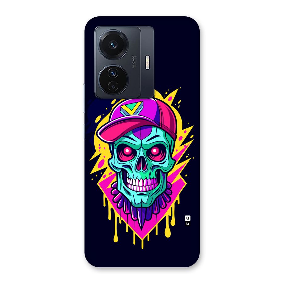 Skull In Cap Back Case for Vivo T1 Pro