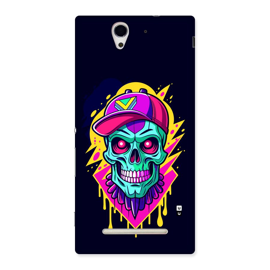 Skull In Cap Back Case for Xperia C3