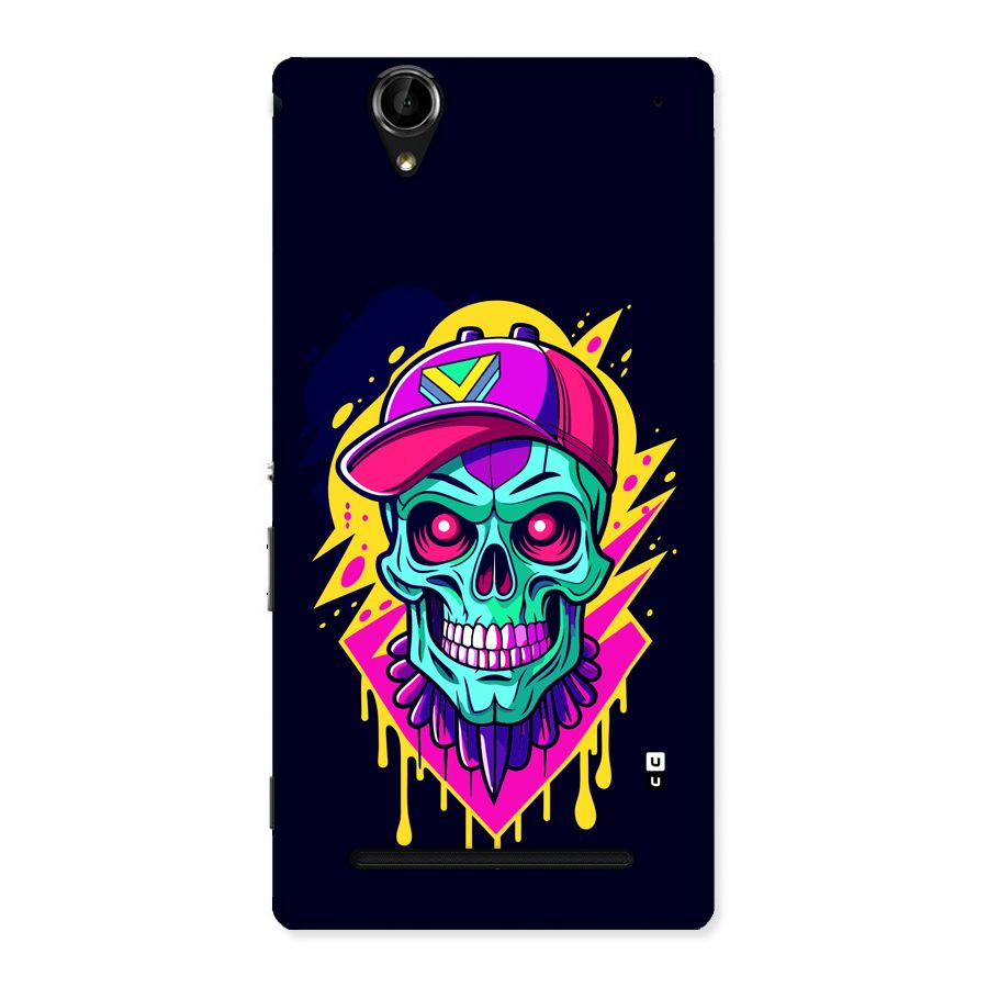 Skull In Cap Back Case for Xperia T2