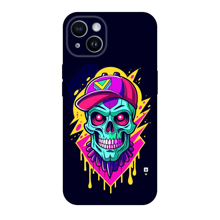 Skull In Cap Back Case for iPhone 14