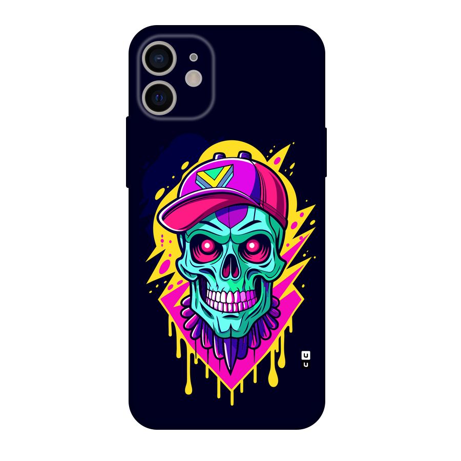 Skull In Cap Back Case for iPhone 11