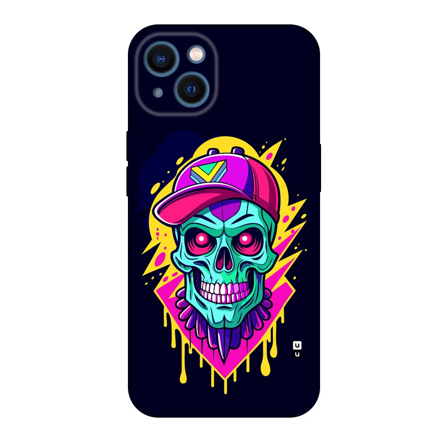 Skull In Cap Back Case for iPhone 13