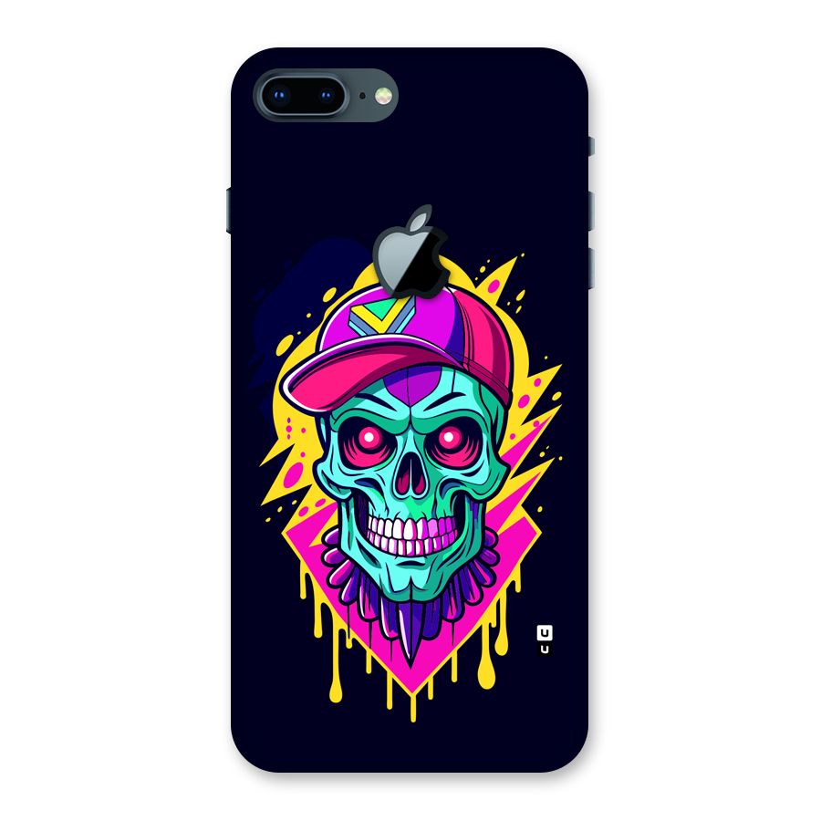 Skull In Cap Back Case for iPhone 7 Plus Apple Cut