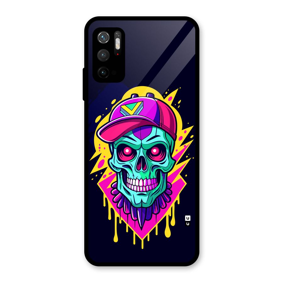 Skull In Cap Glass Back Case for Poco M3 Pro 5G