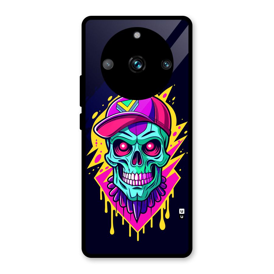 Skull In Cap Glass Back Case for Realme 11 Pro Plus