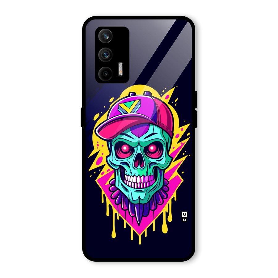 Skull In Cap Glass Back Case for Realme GT 5G